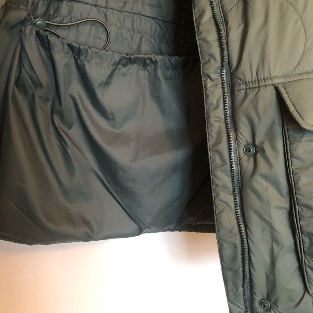 🦚Women's Green Puffer Packable Jacket NWOT - Picture 4 of 13